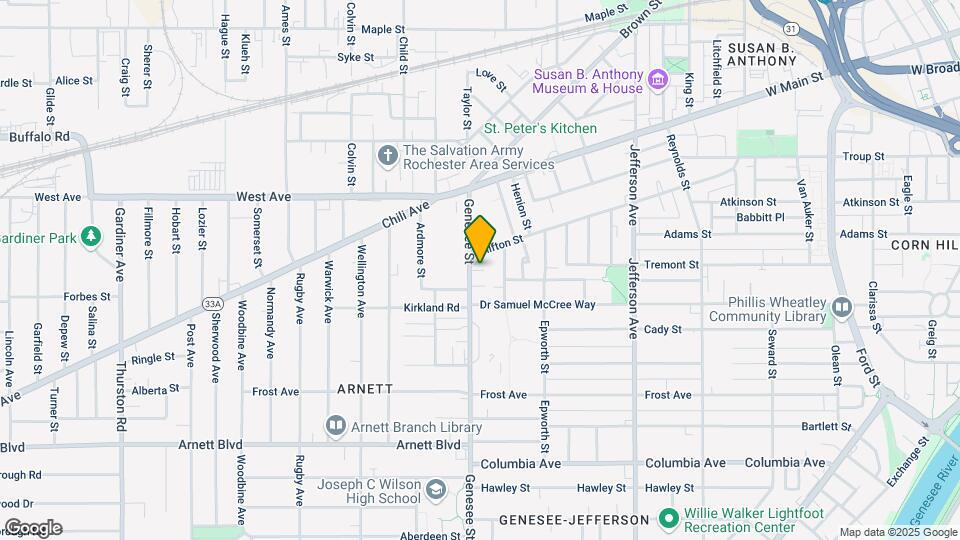 128 Genesee St Map and Location Details