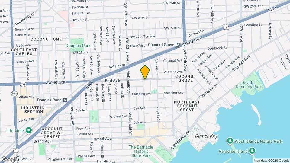 3080 Bird Ave Map and Location Details