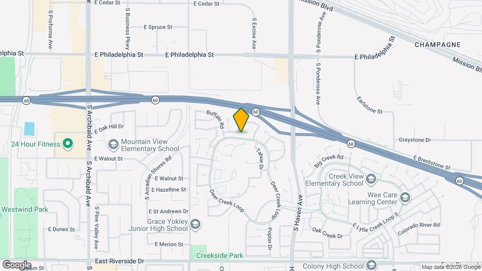 3238 Canary Ct Mapa y Detalles de la Ubicación