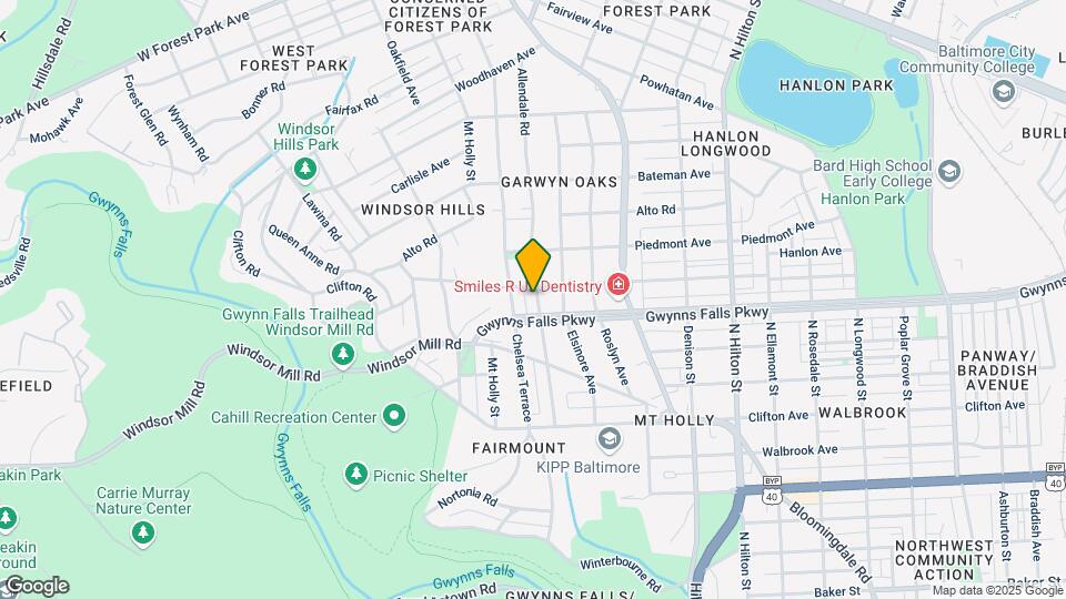 2312 Allendale Rd Map and Location Details