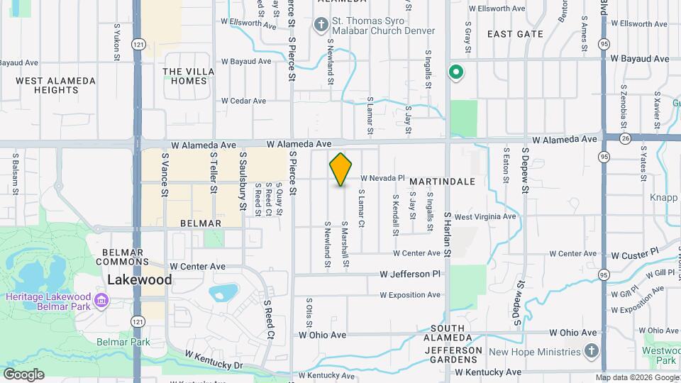 421 S Marshall St Map and Location Details