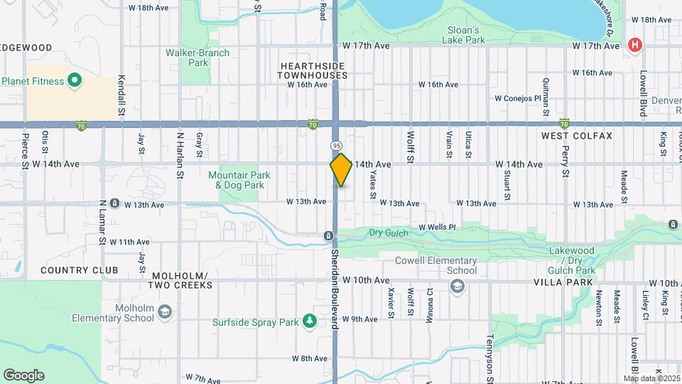 1330 Sheridan Blvd Map and Location Details