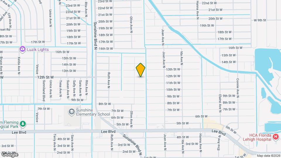 3105 12th St W Mapa y Detalles de la Ubicación