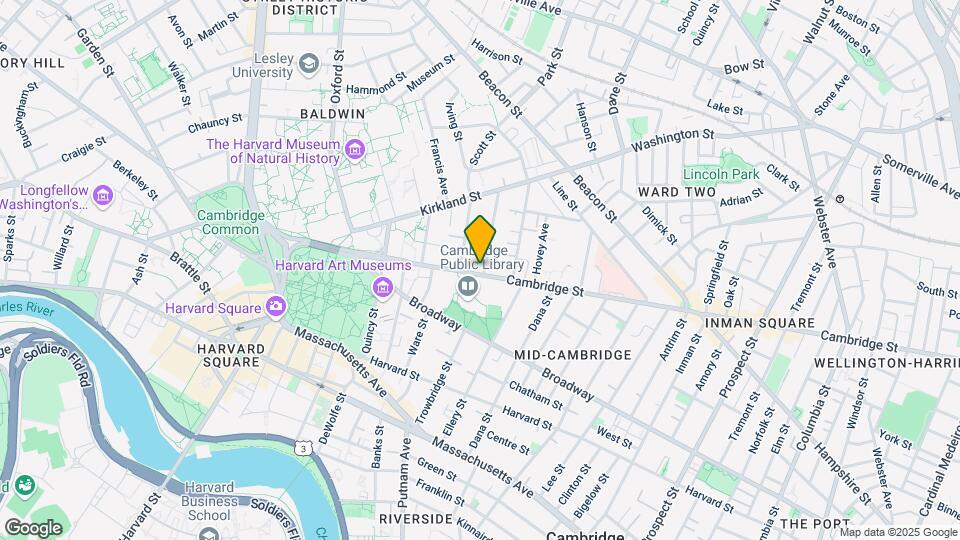 1653 Cambridge St Mapa y Detalles de la Ubicación