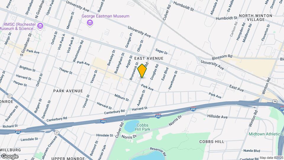 246 Culver Rd, Unit 1F Mapa y Detalles de la Ubicación