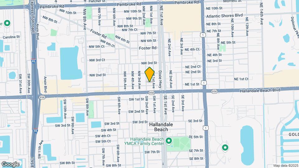 114 NW 1st St Mapa y Detalles de la Ubicación