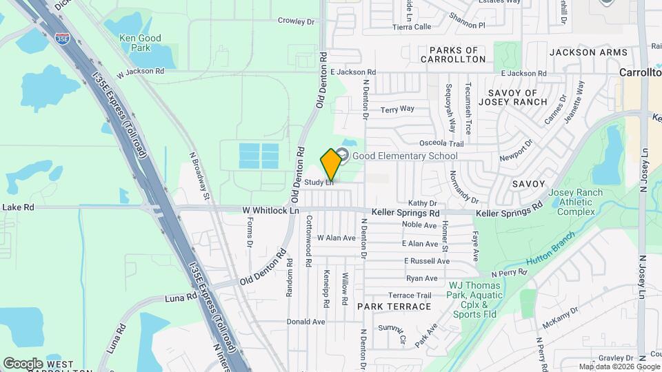 1016 Willowbrook Trail Map and Location Details