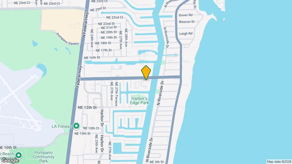 2900 NE 14th St Map and Location Details