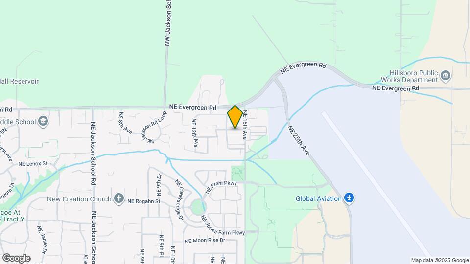 1444 NE Edgefield St Map and Location Details