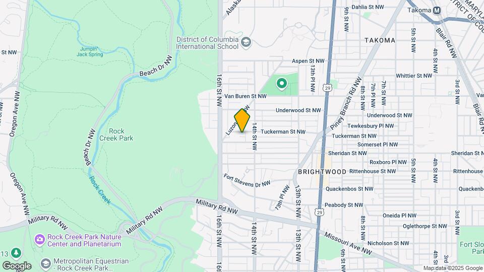 1430-1436 Tuckerman St NW Map and Location Details