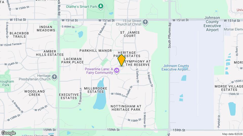 15464 S Greenwood St Map and Location Details