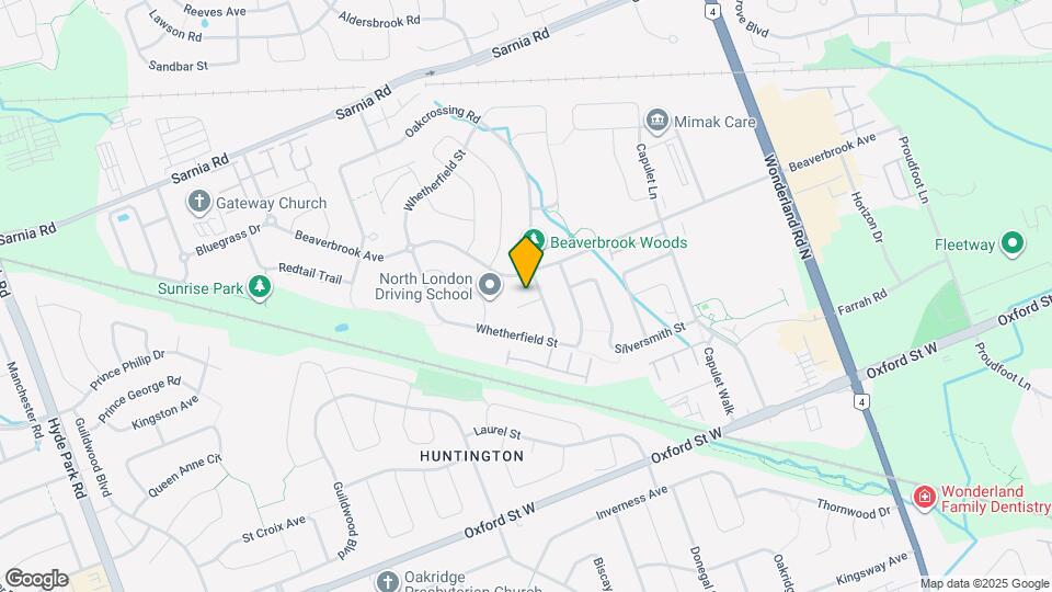 863 Bushby Ct Map and Location Details