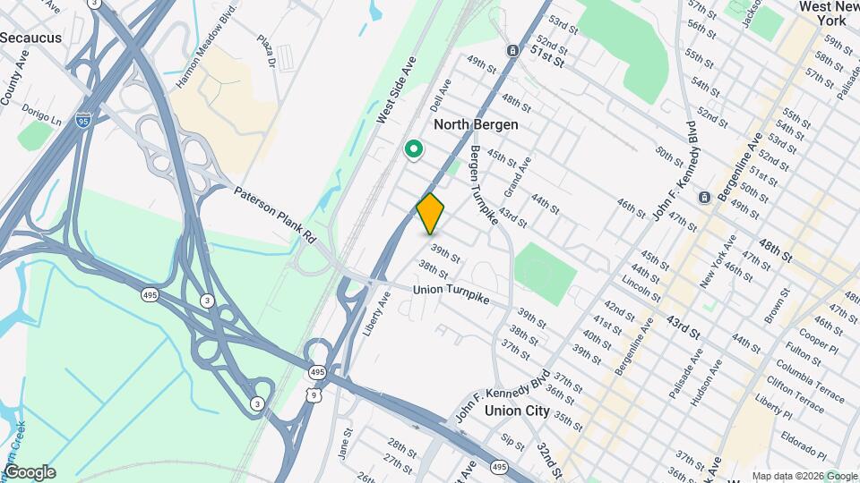 3900 Liberty Ave, Unit 2D Mapa y Detalles de la Ubicación