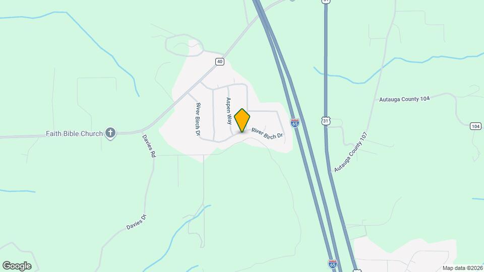 608 River Birch Dr Map and Location Details