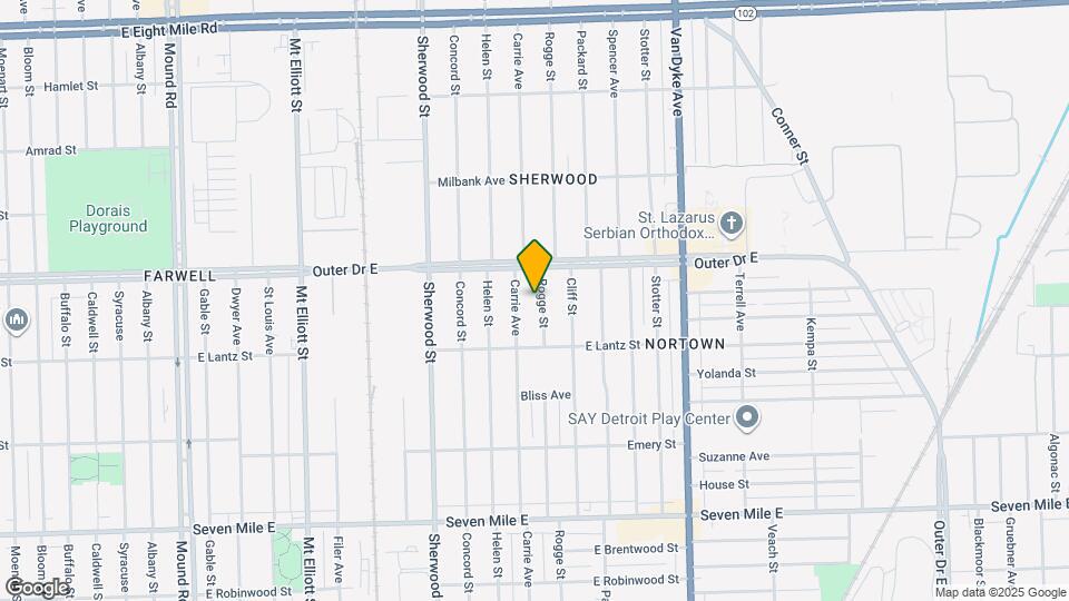 19691 Rogge St Map and Location Details