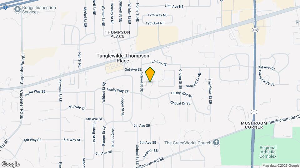 Tanglewilde Terrace Townhomes Map and Location Details