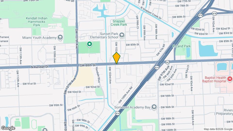 10219 SW 89th St Map and Location Details