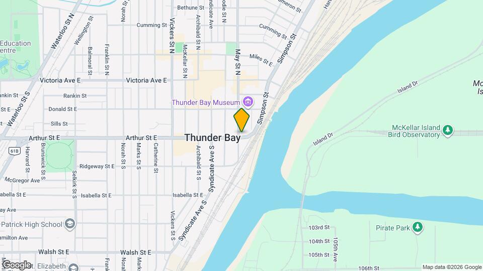 238 May St S Map and Location Details