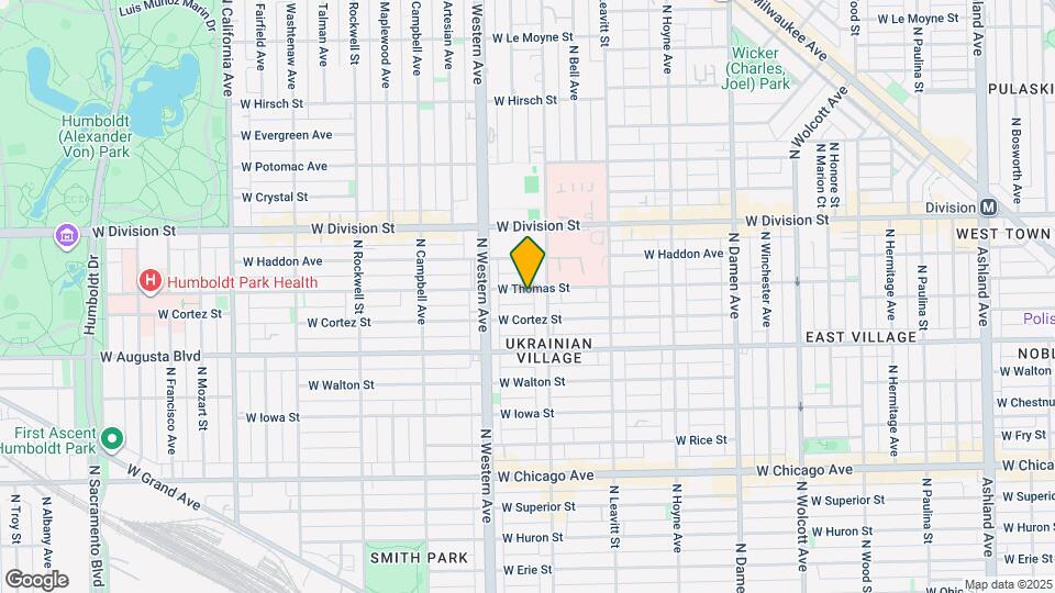 2317 W Thomas St Map and Location Details