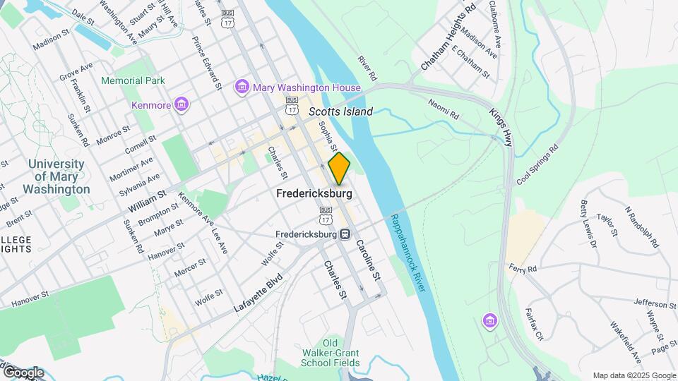 619 Caroline St, Unit 619.5 Map and Location Details