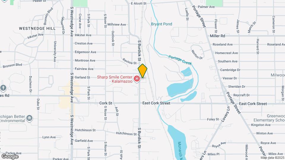 2835 S Burdick St Map and Location Details