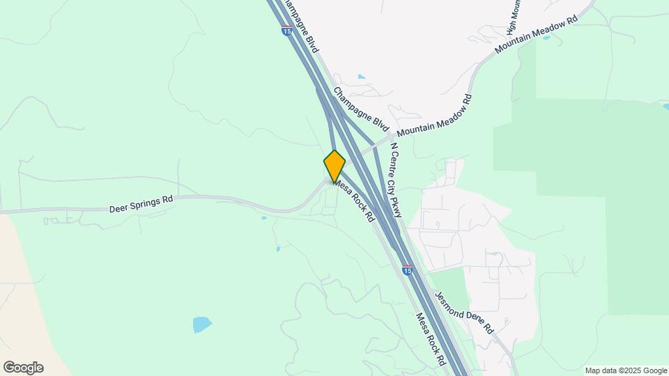 1299 Deer Springs Rd Map and Location Details