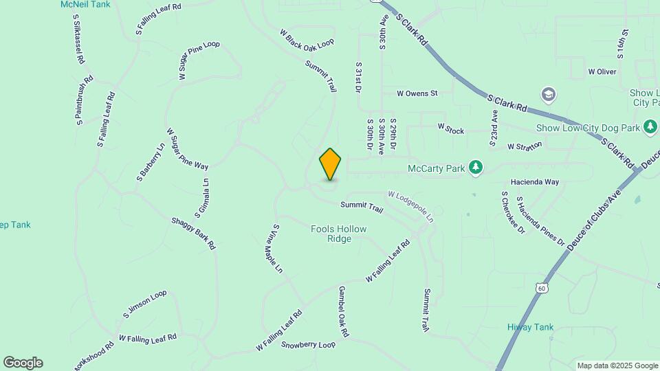 950 S Spirea Ln Map and Location Details