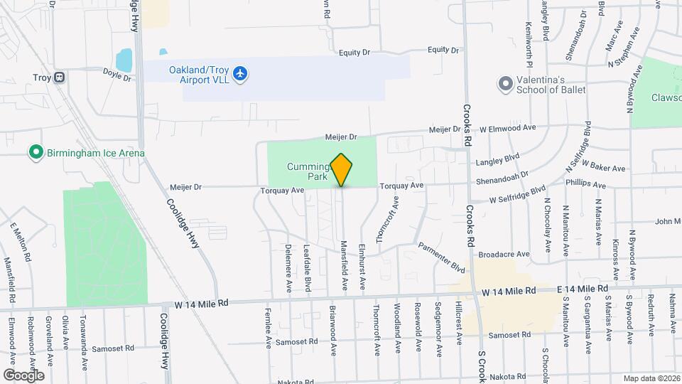 2405 Torquay Ave Map and Location Details