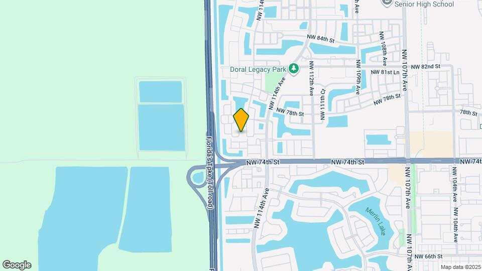 7611 NW 115th Ct Map and Location Details