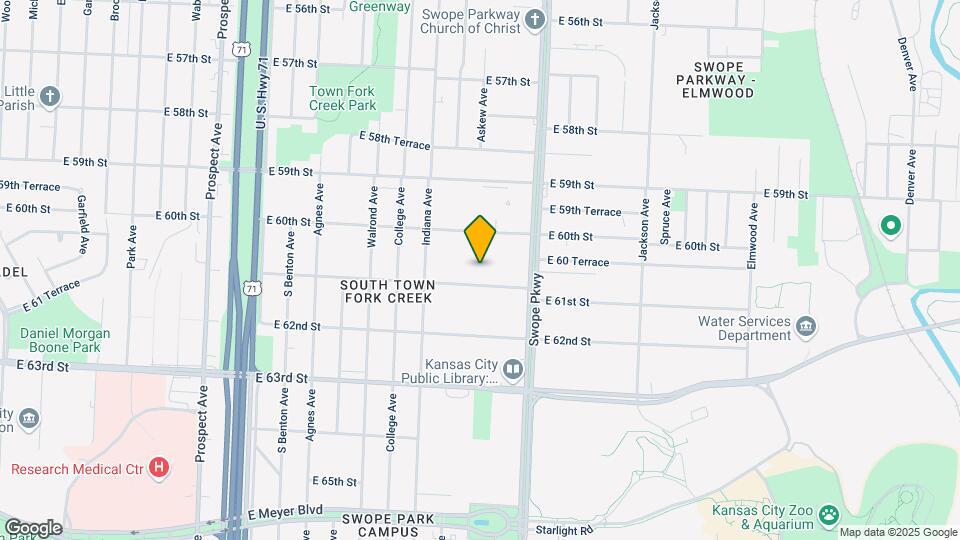 3604 E 61st St-Unit -3604 Map and Location Details