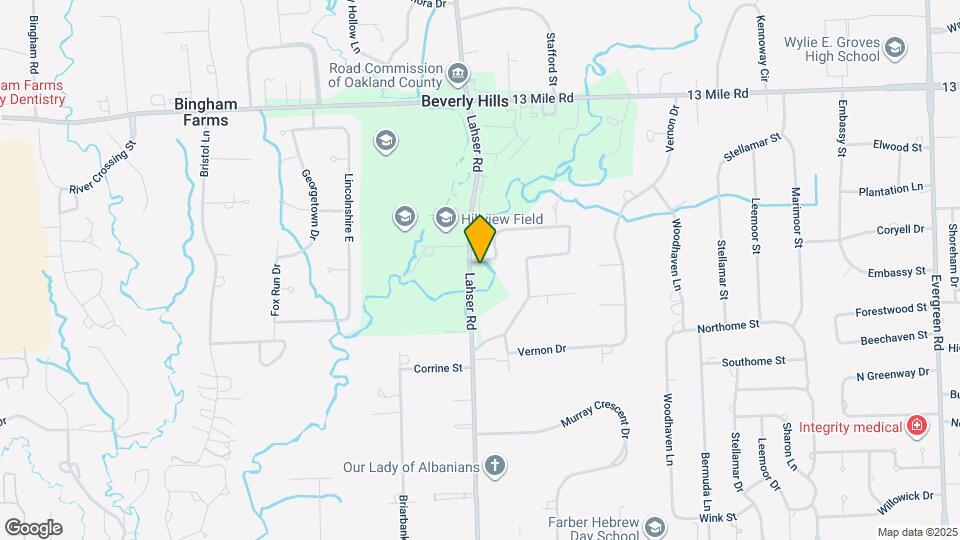 21993 Riverview Dr Map and Location Details