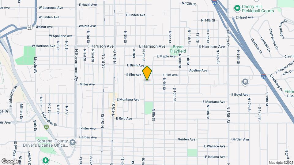 944 N 7th St Map and Location Details