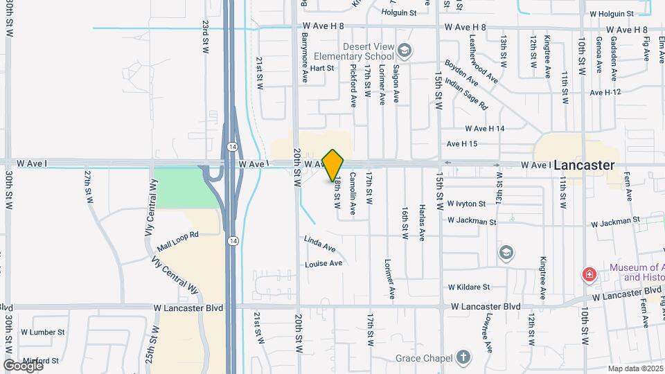 45109 18th St W Map and Location Details