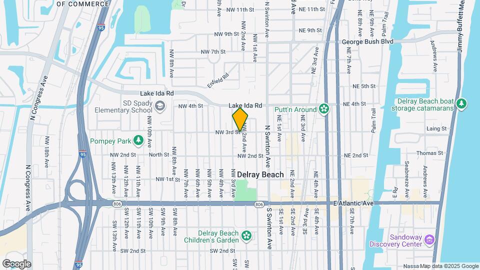 202 NW 3rd St Map and Location Details