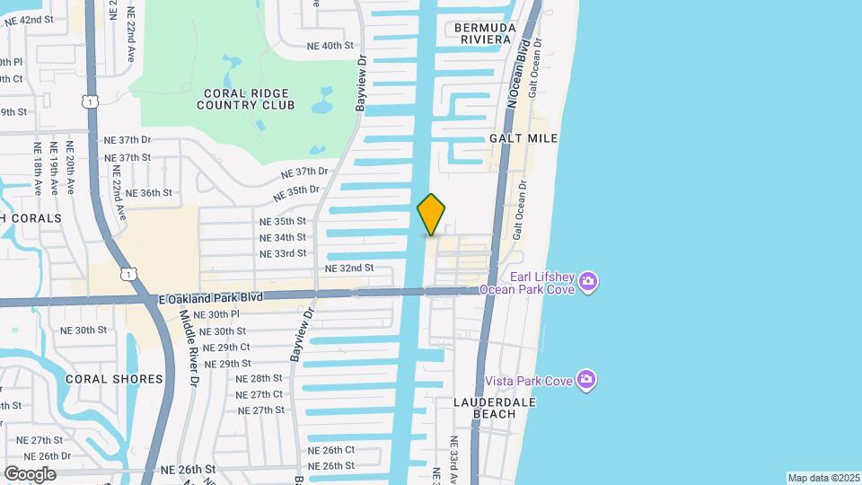 3333 NE 32nd Ave Map and Location Details