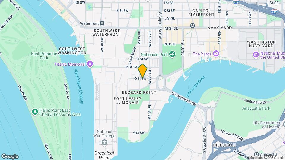 82 Q St SW Map and Location Details