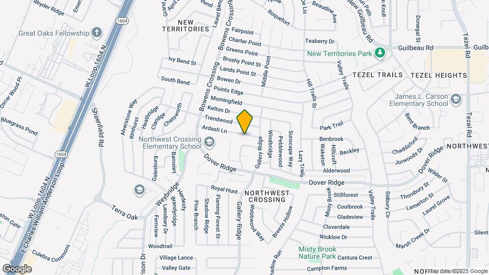 9822 Ardash Ln Map and Location Details