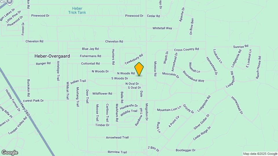 2192 S Woods Dr Map and Location Details
