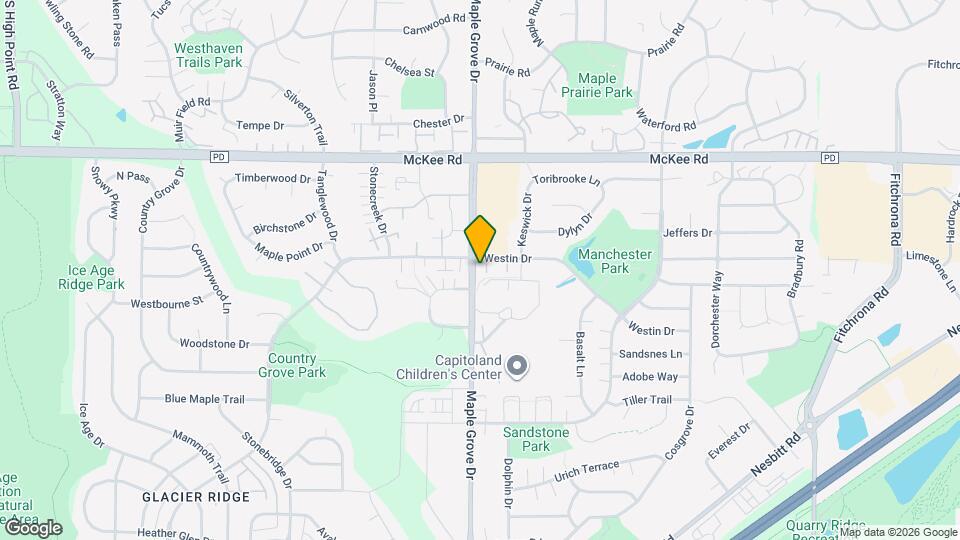 3203 Maple Grove Dr Map and Location Details