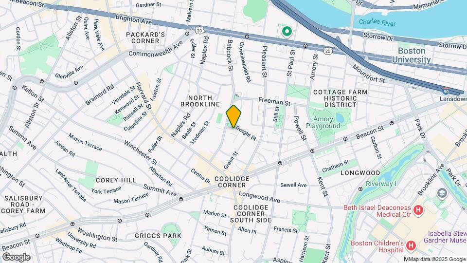 71 Babcock St Map and Location Details