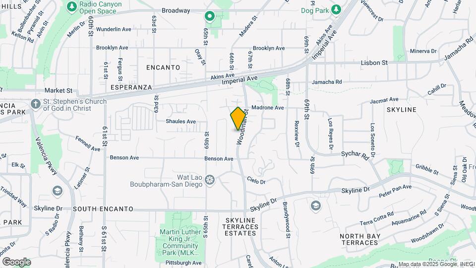 294 Woodman St Mapa y Detalles de la Ubicación