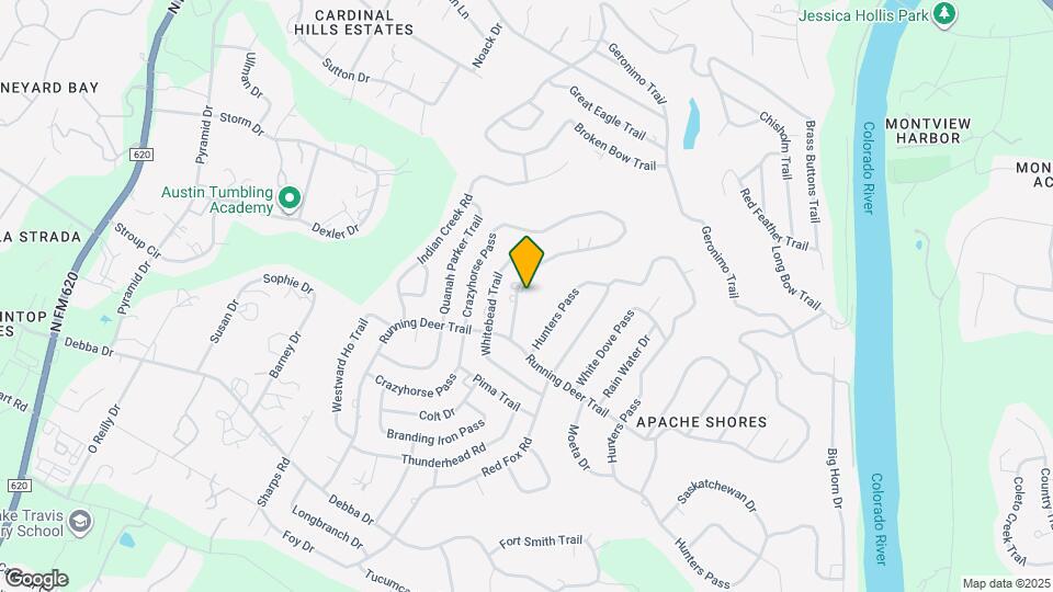 2670 Crazyhorse Pass Map and Location Details