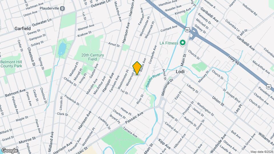 85 Burns Ave Mapa y Detalles de la Ubicación