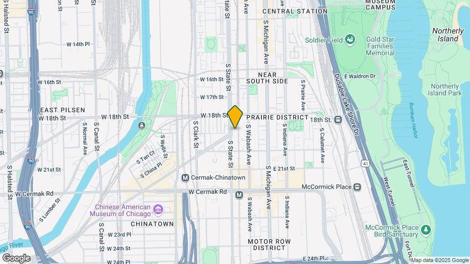 1837-1845 S State St Map and Location Details