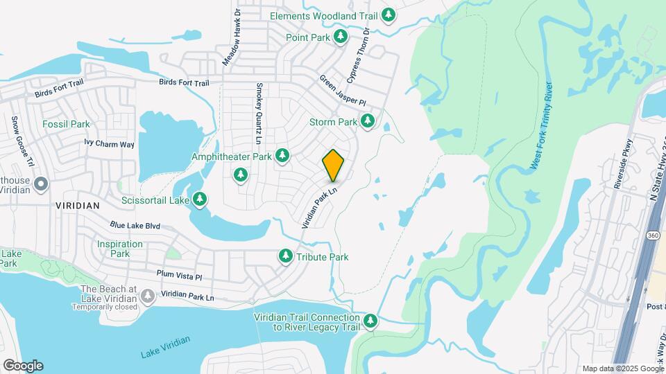1606 Viridian Park Ln Map and Location Details