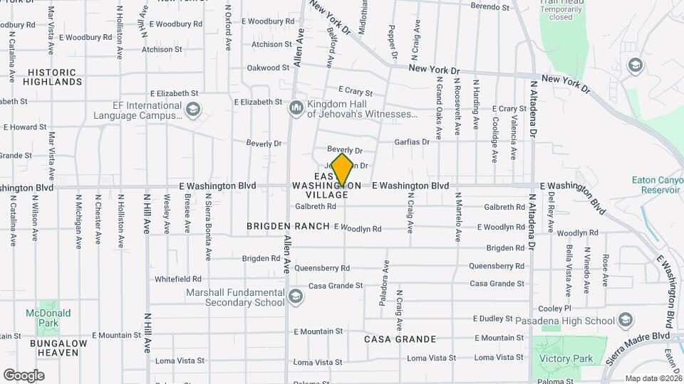1311 Tierra Alta Dr Mapa y Detalles de la Ubicación