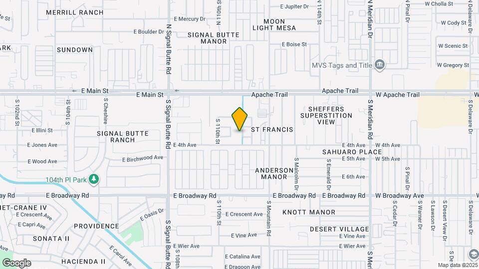 136 S 111th St Mapa y Detalles de la Ubicación