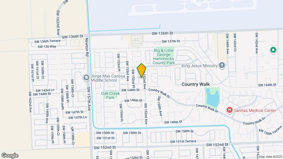 15210 SW 142nd Terrace Map and Location Details