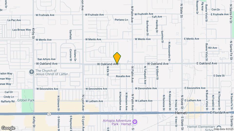 1155 W Oakland Ave Map and Location Details
