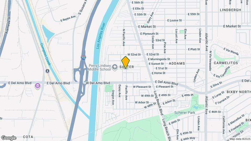5077 Pacific Ave Map and Location Details
